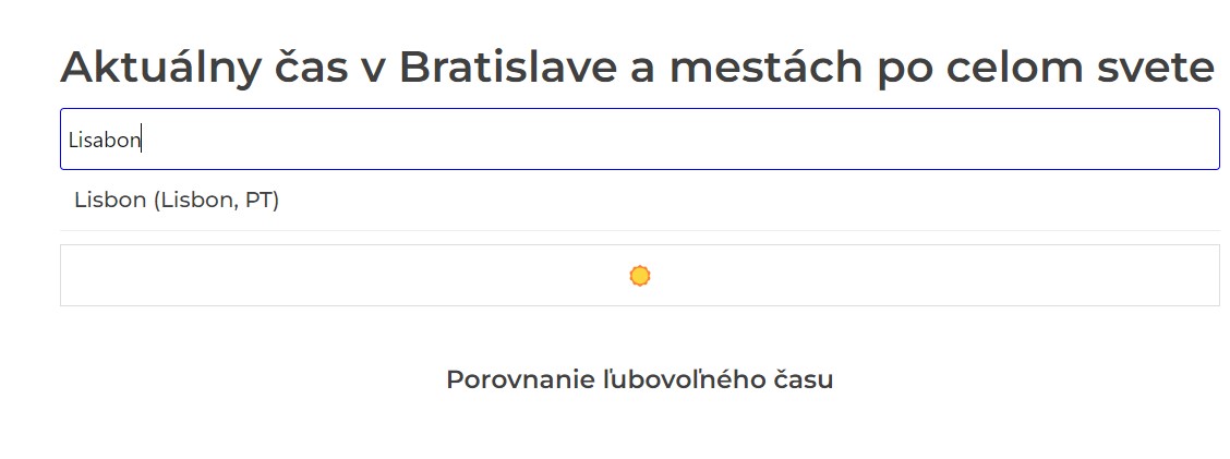 Aktuálny čas v Bratislave a mestách po celom svete